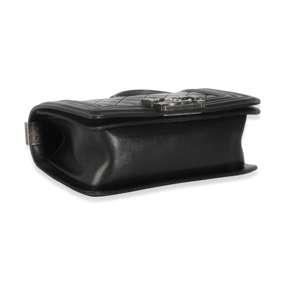 Chanel Black Quilted Lambskin Small Boy Bag - Picture 8 of 8